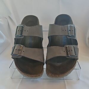 Birkenstock Tan Double Strap Sandals